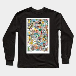 100 Days Poster Long Sleeve T-Shirt